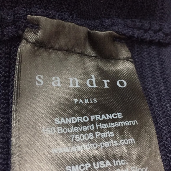 NWT Sandro Masha Off-the-shoulder Dress - Picture 8 of 10